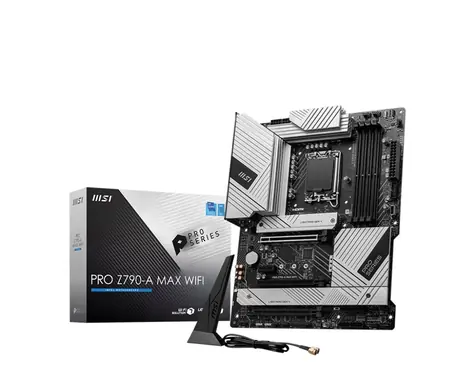 MSI PRO Z790-A MAX WIFI / Z790 / LGA 1700 / 4x DDR5 / PCIEx16 / 2.5GLAN / WiFi / ATX