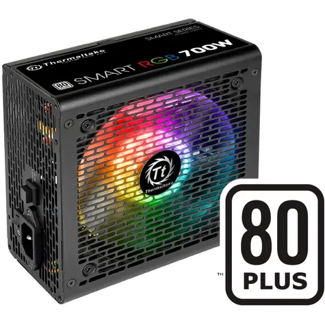 THERMALTAKE Smart RGB 700W černá / ATX / 700W / 120mm ventilátor / 80PLUS / nemodulární