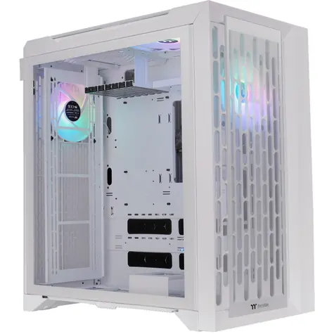 THERMALTAKE CTE C700 TG ARGB bílá / E-ATX / 1x USB-C 3.2 / 2x USB-A 3.0 / bez zdroje / průhledná bočnice 