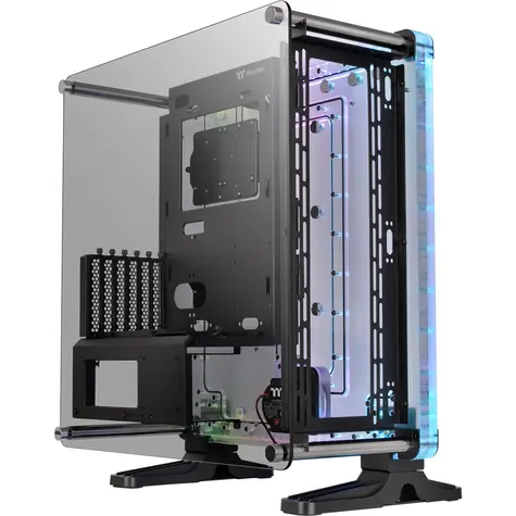 THERMALTAKE DistroCase 350P černá / ATX / 2x USB-A 3.0 / 2x USB-A 2.0 / bez zdroje / průhledná bočnice 