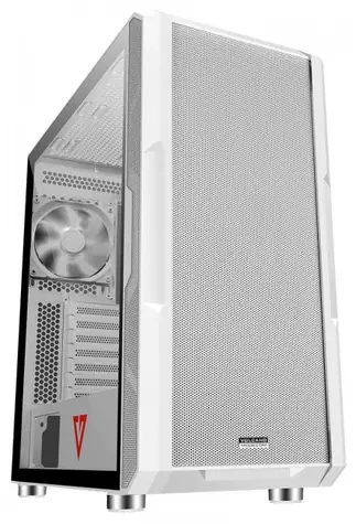 MODECOM Volcano Amirani bílá / ATX / 1x USB-C / 2x USB 3.0 / 4x 120mm / bez zdroje / průhledná bočnice