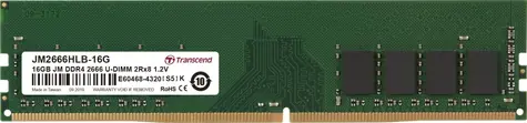 Transcend JetRam 16GB (1x16GB) 2666MHz / U-DIMM / DDR4 / CL19 / 1.2V / 2Rx8
