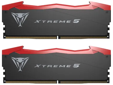 Patriot Viper Xtreme 5 48GB (2x24GB) 7600MHz černá / DIMM / DDR5 / CL36 / On-Die ECC / Unbuffered / 1.45V