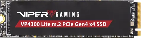 Patriot Viper VP4300 Lite 4TB černá / SSD / M.2 2280 / R: 7400MBs / W: 6400MBs / PCIe Gen 4