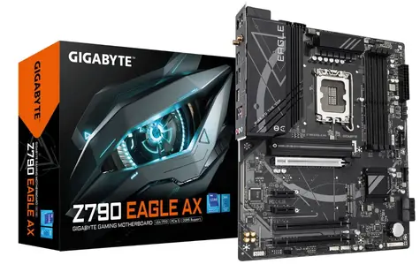 GIGABYTE Z790 EAGLE AX / Z790 / LGA 1700 / 4x DDR5 / PCIEx16 / 1x 2.5GLAN / ATX