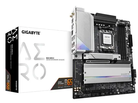GIGABYTE B650 AERO G / B650 / AM5 / 4x DDR5 / PCIEx16 / 1x 2.5GLAN / ATX