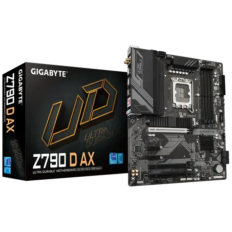 GIGABYTE Z790 D AX / Z790 / LGA 1700 / 4x DDR5 / PCIEx16 / 1x 2.5GLAN / ATX