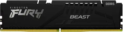 Kingston Fury Beast RGB 16GB (1x 16GB) DDR5 6000MHz / CL30 / DIMM / 1.35V / On-Die ECC / EXPO / XMP