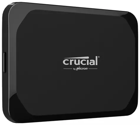 Crucial X9 4TB černá / Externí SSD / USB 3.2 Gen2 Type-C / R: 1050MBps / 3y