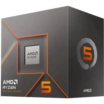 AMD RYZEN 5 8400F 4.2 GHz / Turbo 4.7GHz / 6C12T / L2 6MB L3 16MB / AM5 / Zen 4 / 65W