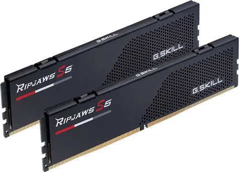 G.Skill Ripjaws S5 32GB [2x 16GB) 6000MHz / DDR5 / CL30 / DIMM / 1.35V / Non-ECC / Unbuffered / XMP 3.0 