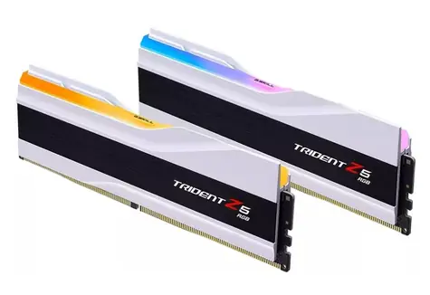 G.Skill Trident Z5 RGB White 32GB (2x 16GB) 6000MHz / DDR5 / CL32 / DIMM / 1.35V / Non-ECC / Unbuffered / XMP 3.0 