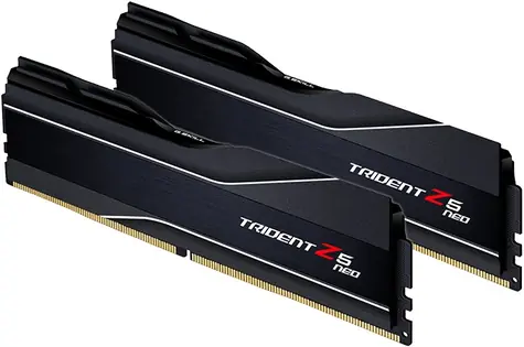 G.Skill Trident Z5 Neo 64GB (2x 32GB) 6000MHz / DDR5 / CL30 / DIMM / 1.4V / Non-ECC / Unbuffered / EXPO