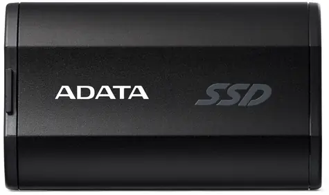 ADATA SD810 500GB černá / Externí SSD / USB 3.2 Gen2 Type-C / čtení: 2000MBps / zápis: 2000MBps / 5y