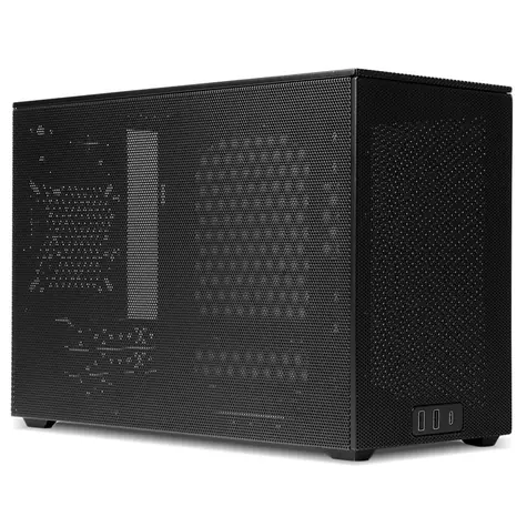 Ssupd Meshroom D černá / Mini-ITX / 2x USB-A 3.0 / 1x USB-C 3.1 / bez zdroje