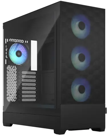 Fractal Design Pop XL Air RGB TG Clear Tint bílá / E-ATX / 2x USB-A 3.2 / bez zfroje / průhledná bočnice / prachové filt