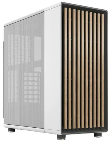Fractal Design North bílá / ATX / 2x USB-A 3.0 / x1 USB-C 3.1 / bez zdroje / prachové filtry 