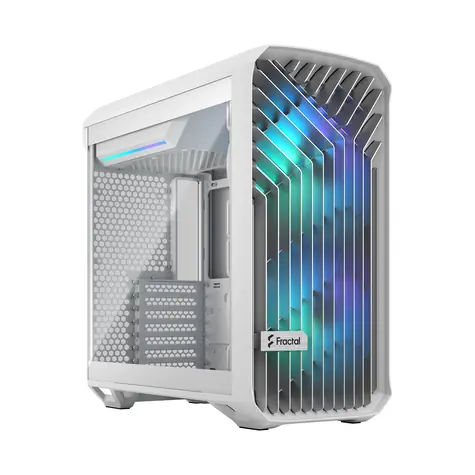 Fractal Design Torrent Compact RGB TG Clear Tint bílá / ATX / 2x USB-A 3.2 / 1x USB-C / bez zdroje / průhledná bočnice