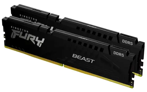 Kingston FURY Beast Black 32GB (2x 16GB) 6000MHz / DDR5 / CL36 / DIMM / 1.35V / EXPO
