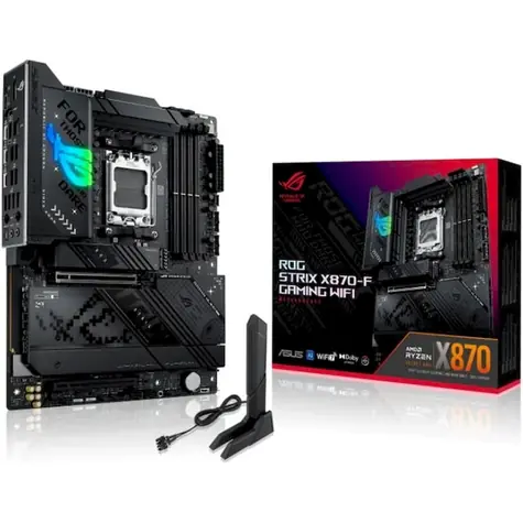 ASUS ROG STRIX X870-F GAMING WIFI / AMD X870 / DDR5 / SATA III RAID / USB / 2.5GLAN / M.2 / sc.AM5 / ATX