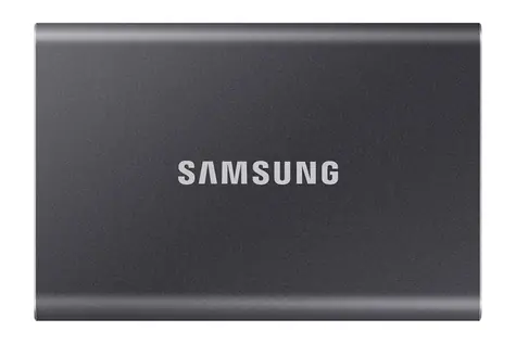 SAMSUNG T7 4TB šedá / Externí SSD / USB-C 3.2 Gen 2 / R: 1050MBps / W: 1000MBps / 5y