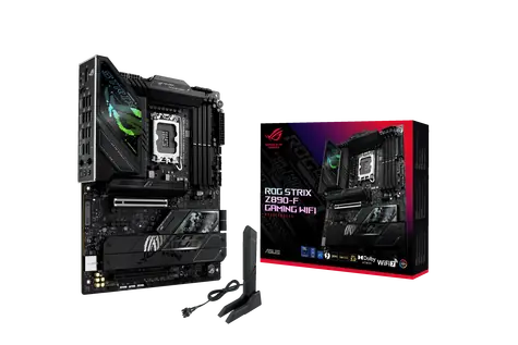 ASUS ROG STRIX Z890-F GAMING WIFI / Z890 / LGA 1851 / 4x DDR5 / PCIex16 / 2.5GLAN / ATX