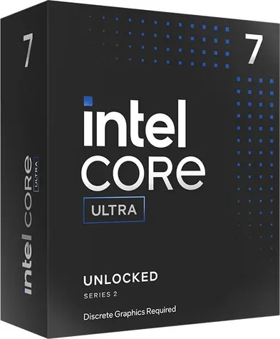 Intel Core Ultra 7 265KF @ 3.9GHz / TB 5.5GHz / 20C20T / L3 30MB / Bez GPU / Arrow Lake / 250W