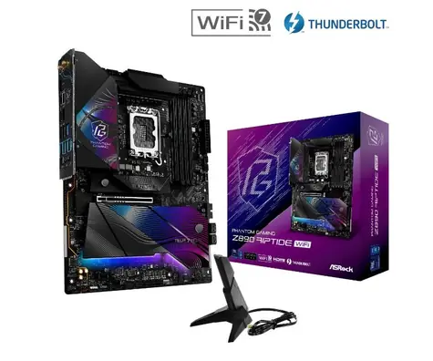 ASRock Z890 RIPTIDE WIFI / Z890 / LGA 1851 / 4x DDR5 / PCIex16 / 2.5GLAN / ATX