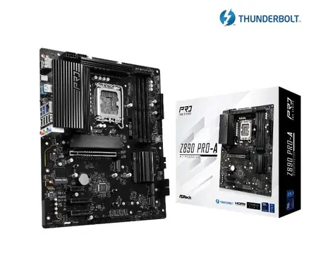 ASRock Z890 PRO-A / Z890 / LGA 1851 / 4x DDR5 / PCIex16 / 2.5GLAN / ATX
