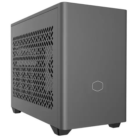 Cooler Master MasterBox NR200P MAX V2 šedá / mITX / 2x USB-A 3.2 / 1x USB-C 3.2 / 2x 140mm / SFX Gold 850W ATX 3.0