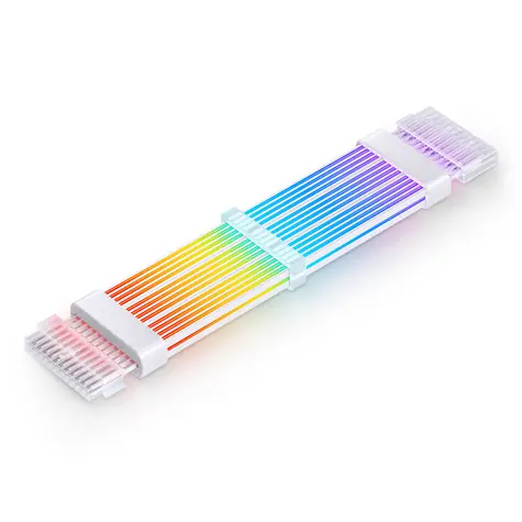 Jonsbo PC Light Cable - 24-Pin bílá / 240mm