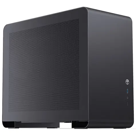 Jonsbo U4 Mini Mesh černá / Micro-ATX / 1x USB-A 3.0 / 1x USB-C 3.1 / bez zdroje 