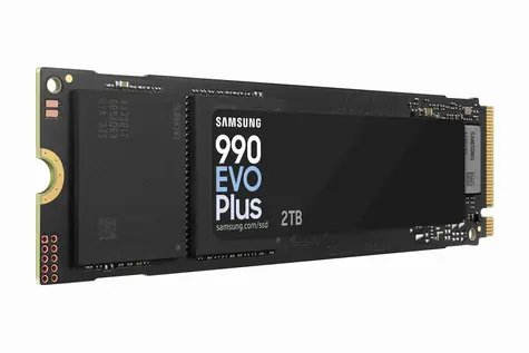 SAMSUNG 990 EVO Plus 2TB / SSD / M.2 NVMe PCI-E 4.0 / TLC / R:7250 MBps / W:6300 MBps / IOPS: 1000K&1350K / 5y