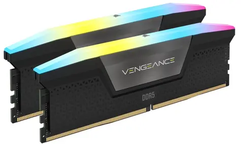 Corsair Vengeance RGB 32GB (2x 16GB) DDR5 6400MHz / CL36 / DIMM / XMP / 1.35V