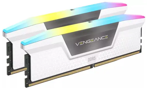 Corsair Vengeance RGB 32GB (2x 16GB) DDR5 6000MHz / CL30 / DIMM / XMP / 1.4V
