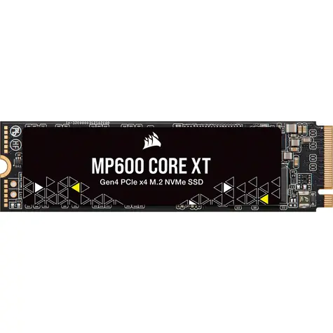 Corsair MP600 CORE XT 4 TB / M.2 2280 SSD / PCIe 4.0 / 3D NAND TLC / R: 5000MBps / W: 4400MBps / 5y