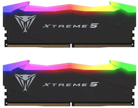 Patriot Viper Xtreme 5 48GB (2x 24GB) 8000MHz černá / DDR5 / CL38 / XMP 3.0 / 1.45V