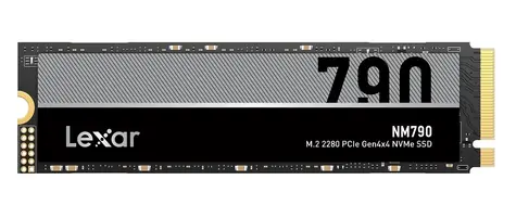 Lexar NM790 8TB / M.2 SSD 2280 / PCIe 4x4 / R: 7400MBps / W: 6500MBps / MTBF: 1.5mil / 5y