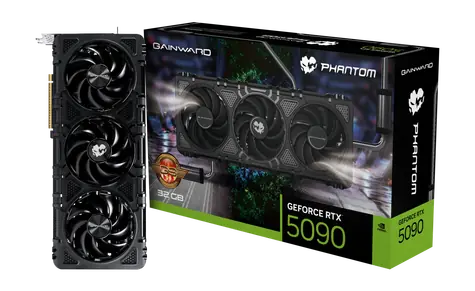 Gainward RTX 5090 Phantom GS OC 32GB / 2527MHz / 32GB GDDR7 / 512-bit / 1x HDMI + 3x DP / 1000W (16)