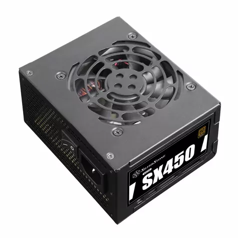 SilverStone SX450-B / SFX / 450W / 80PLUS Bronze / Aktivní PFC / nemodulární