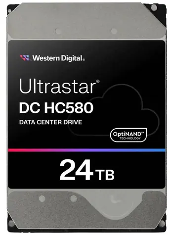 WD Ultrastar DC HC580 24TB / HDD / 3.5