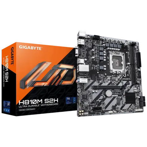 GIGABYTE H810M S2H / H810M / LGA1851 / 2xDDR5 / PCIEx16 / GLAN / mATX