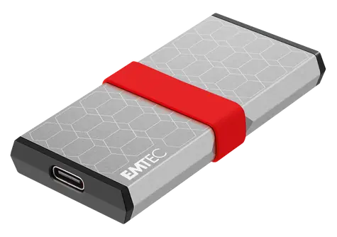 EMTEC X205 Mini SSD 256GB / USB-C 3.2 Gen2 / čtení: 1100MBs