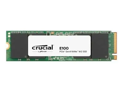 Crucial E100 480GB / M.2 SSD 2280 / PCIe 4.0 / R:4700MBs / W:2500MBs / 3y