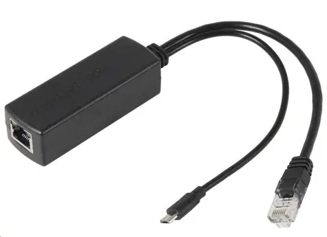 CONRAD POE splitter pro Raspberry Pi 2B|3B|3B+ & A,A+|B & B+ & Banana Pi & Cubieboard & pcDuino & Joy-it sbc-poe-power