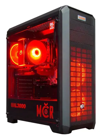 HAL3000 MČR Finale 2 Pro 3060 i5 černá / Intel Core i5-13400F 2.5 GHz / 16GB/ RTX 3060 / 1TB PCIe SSD / WiFi / W11