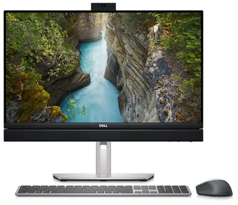 DELL OptiPlex 24 (7410 Plus) AIO stříbrná / 23.8