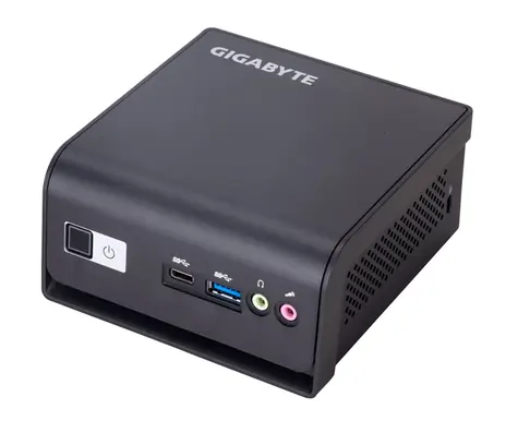 GIGABYTE Brix 5105 barebone / Celeron N5105 2.0GHz / 1x DDR4 / 1x M.2 slot / 1x HDMI + 1x DP / 2x USB