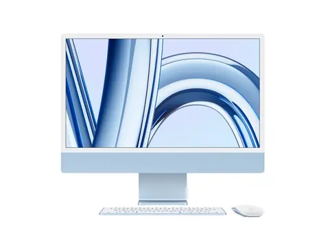Apple iMac 24 4.5K M3 (2023) modrá / 24
