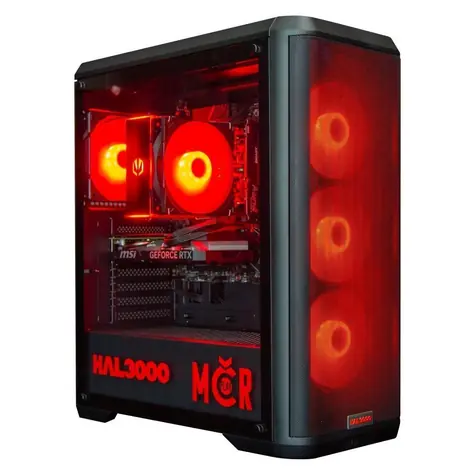 HAL3000 MČR Finale Pro 4060 Ti černá / AMD Ryzen 5 7600 / 16GB / RTX 4060 Ti 16GB / 1TB PCIe SSD / WiFi / W11H